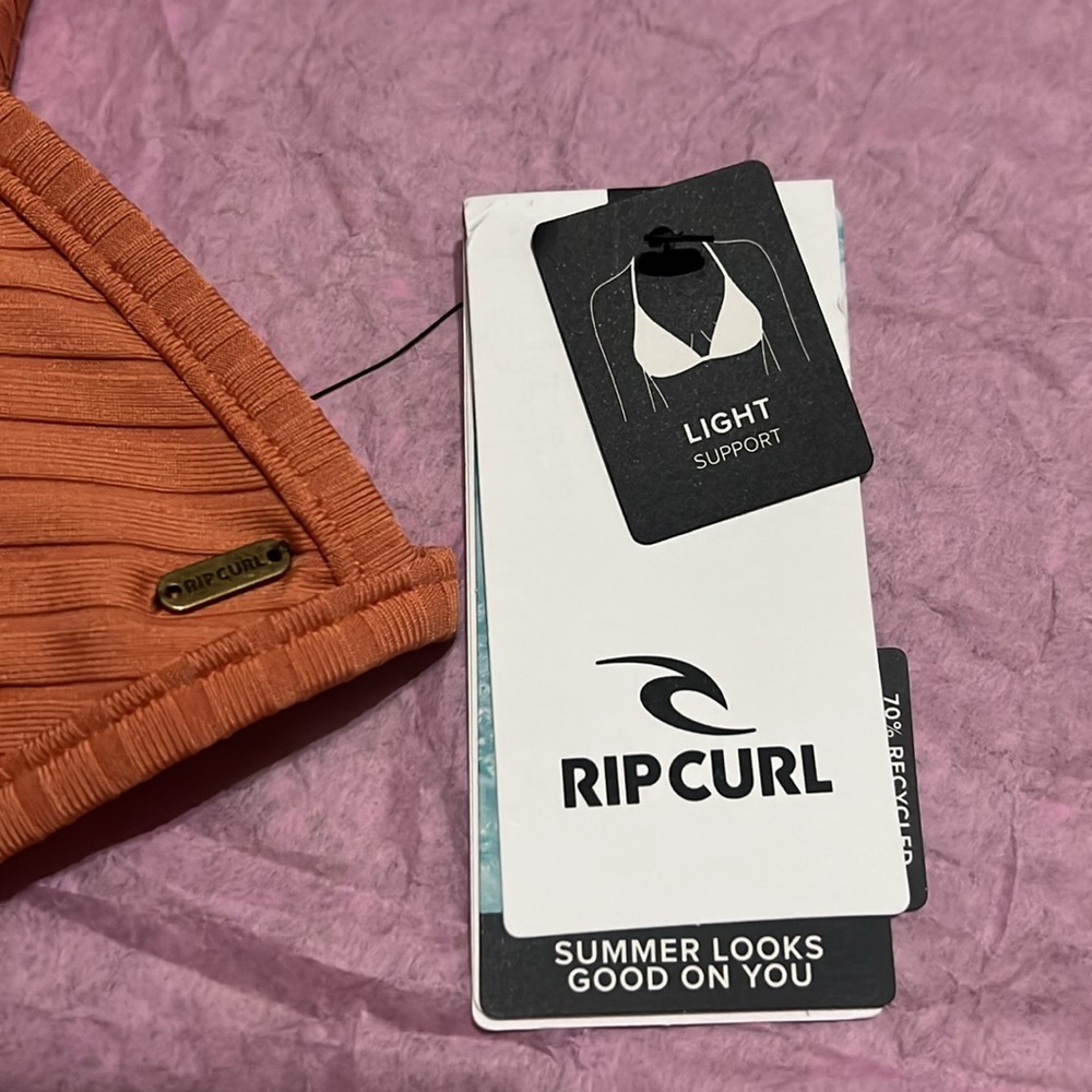 Orange Rip Curl Bikini Top - Picture 3 of 3